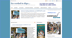 Desktop Screenshot of enverdadtedigo.com